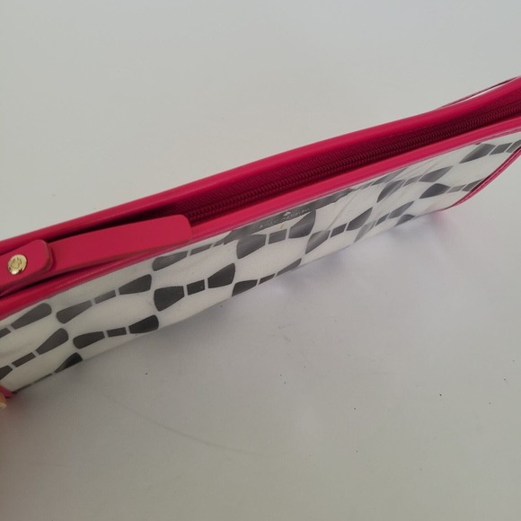 Kate Spade New York Heddy Whitehall Court Bow Toiletry Cosmetic Pencil Bag Case - Picture 6 of 12